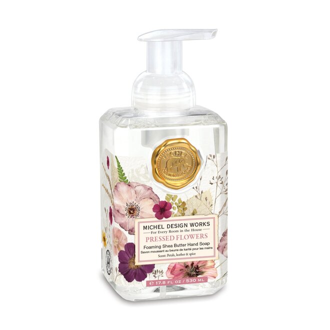 Michel Pressed Flowers Foaming Hand Soap