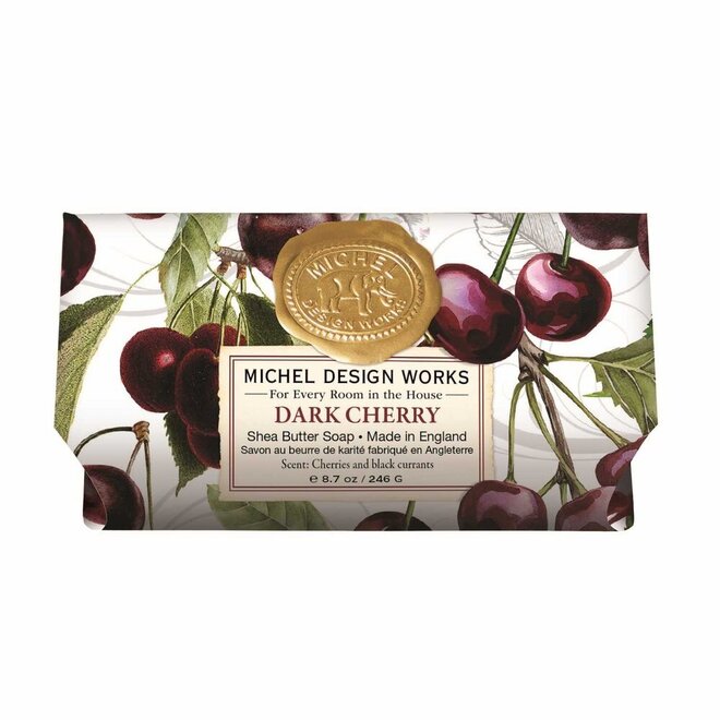Michel Dark Cherry Large Bath Bar Soap