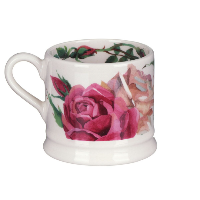 Flowers Old Rose Small Mug