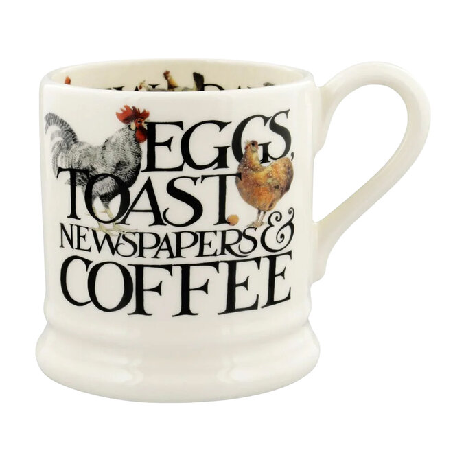Rise & Shine Eggs & Toast 1/2 Pint Mug