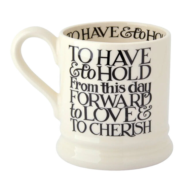 Black Toast Mrs 1/2 Pint Mug