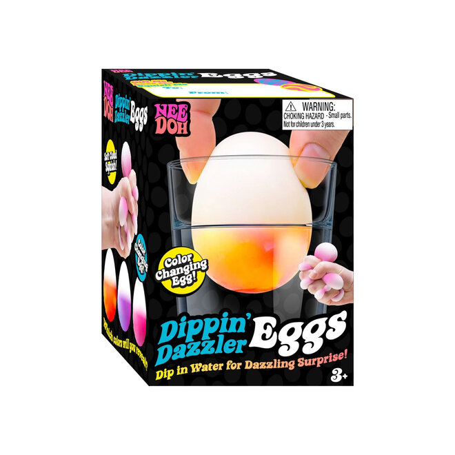 NeeDoh Dippin' Dazzler Color Changing Eggs