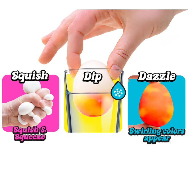 NeeDoh Dippin' Dazzler Color Changing Eggs