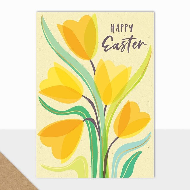 Tulips Easter Card