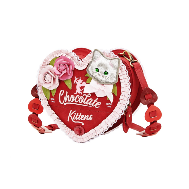 The Chocolate Box Heart Chocolate Box Bag