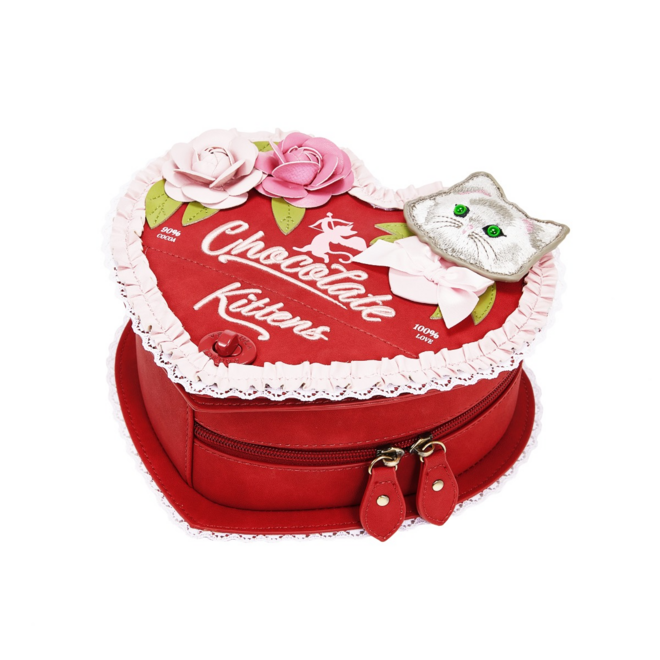 The Chocolate Box Heart Chocolate Box Bag