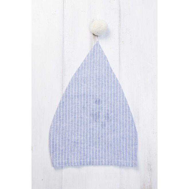 Navy, Blue & White Stripe Blarney Nightcap