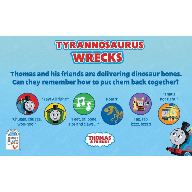 Thomas & Friends Tyrannosaurus Wrecks Board Book