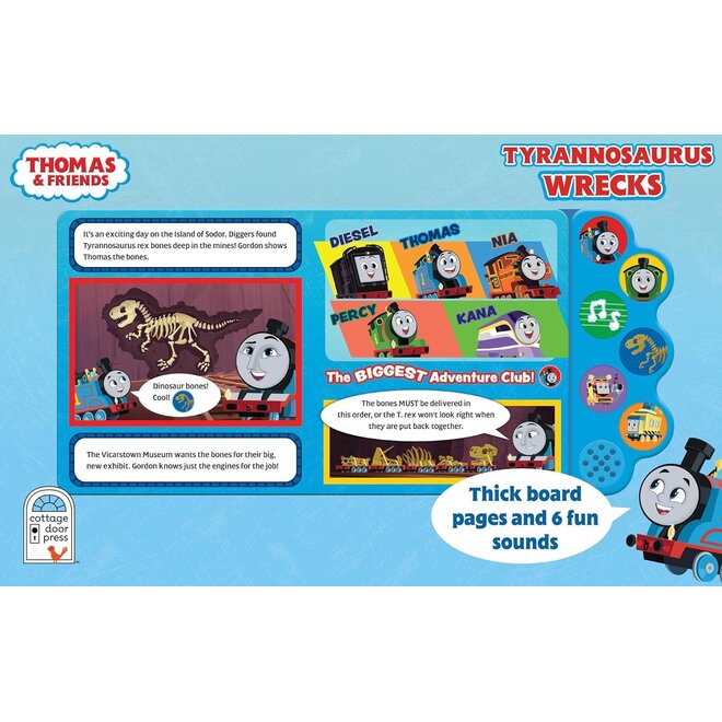 Thomas & Friends Tyrannosaurus Wrecks Board Book