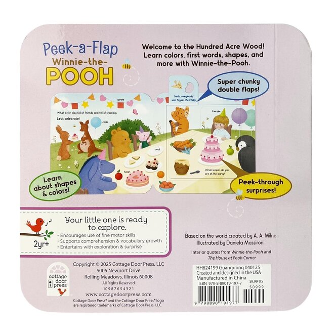 Peek-a-Flap Winnie-the-Pooh Board Book