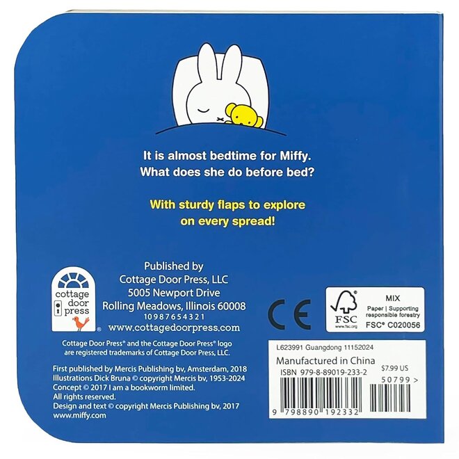 Good Night Miffy Lift-the-Flap Board Book