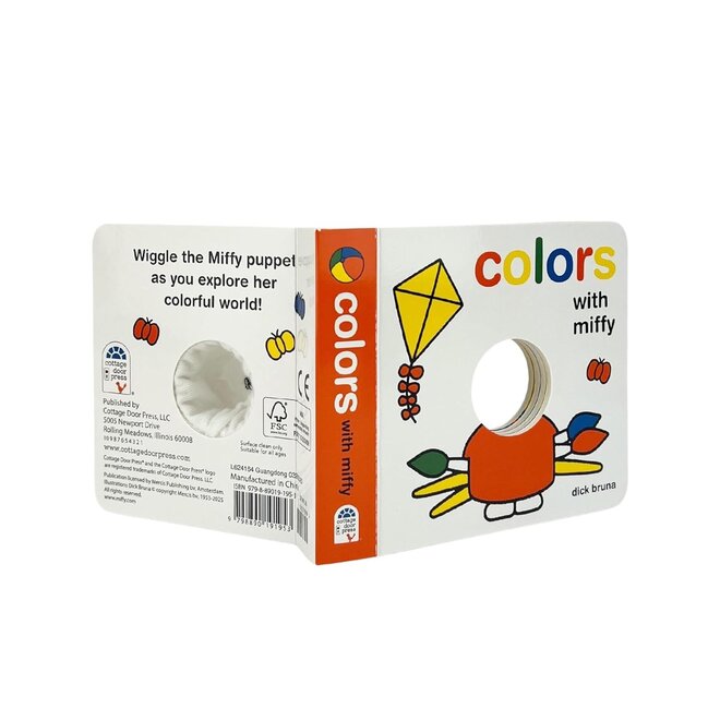 Colors with Miffy Finger Puppet Board Book