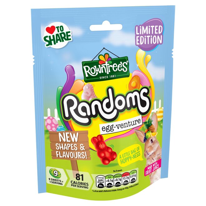 Randoms Egg-Venture Easter Pouch 130g
