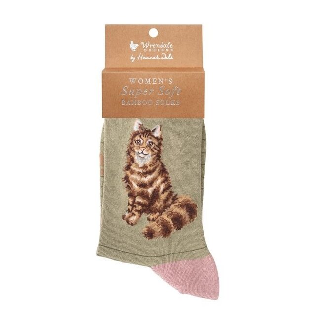 'Feline Fabulous' Cat Women's Socks