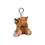 'Gordon' Highland Cow Plush Keyring