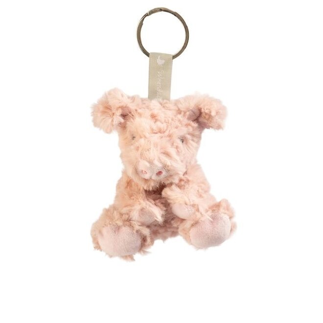 'Vanessa' Pig Plush Keyring