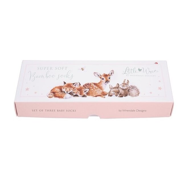 'Little Forest' Woodland Animal Baby Socks Set