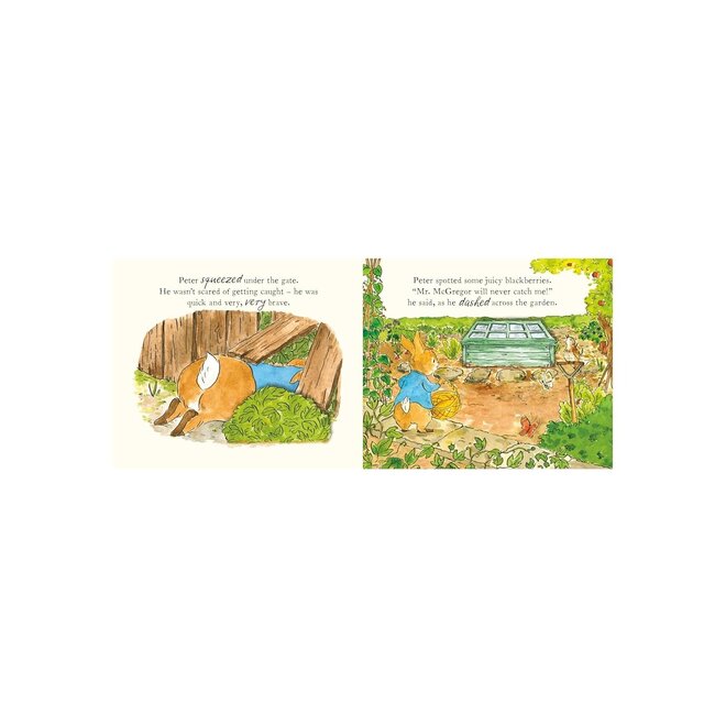 Peter Rabbit Gets Stuck! Lift-the-Flap Board Book