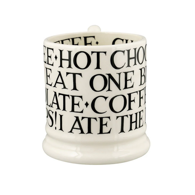 Black Toast 1/2 Pint Mug