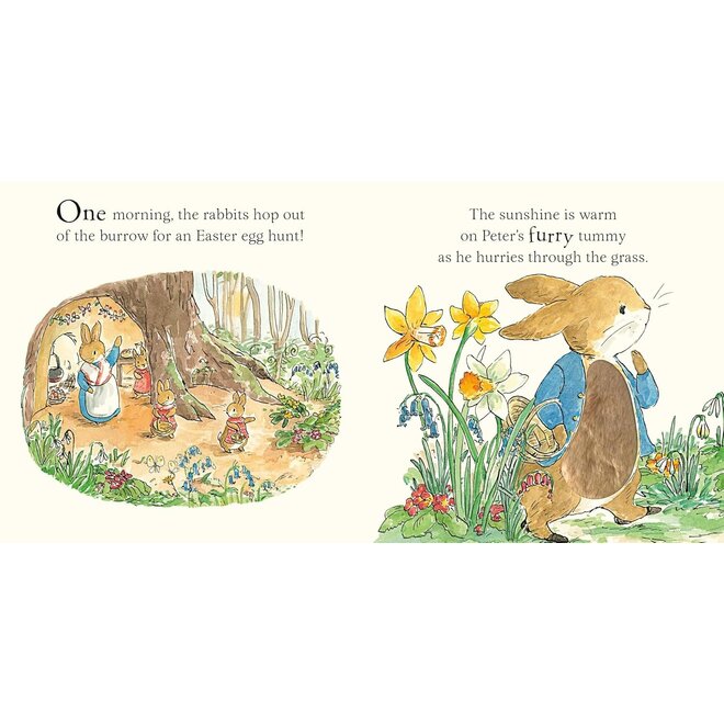 Peter Rabbit: A Fluffy Easter Tale Board Book