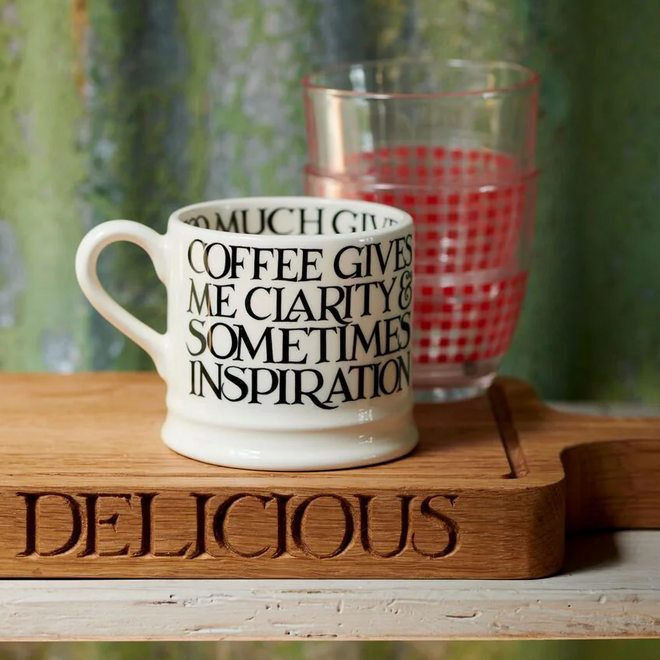 Black Toast Small Mug