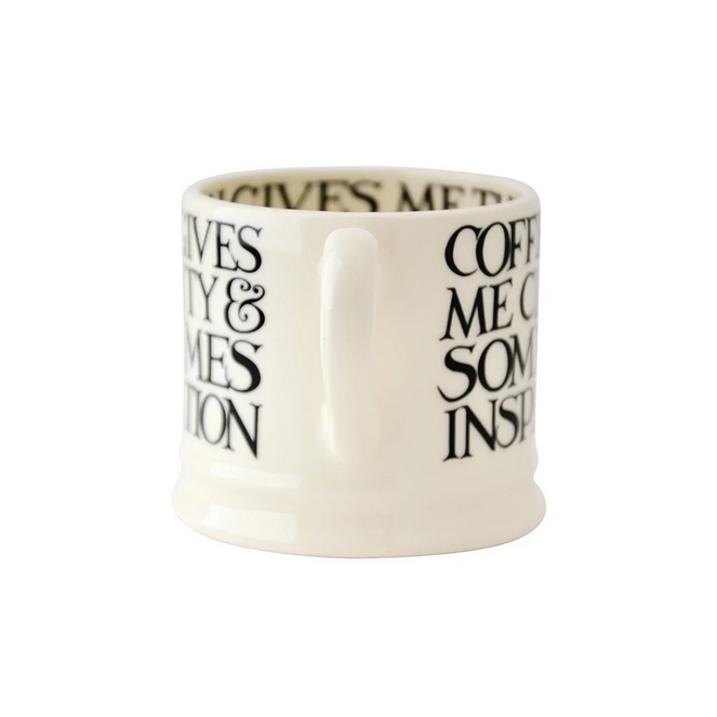 Black Toast Small Mug