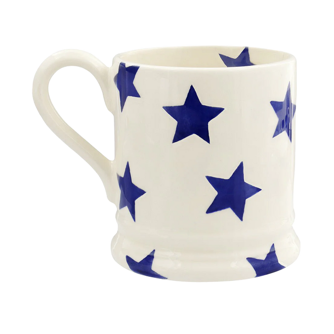 Emma Bridgewater Blue Star Daddy 1/2 Pint Mug