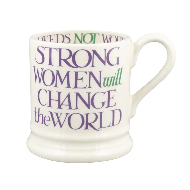 Purple Toast Change Our World 1/2 Pint Mug