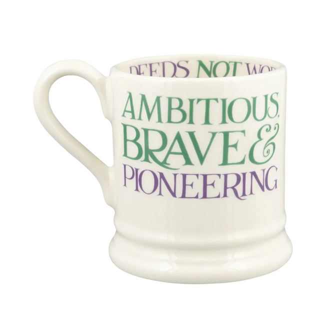 Purple Toast Change Our World 1/2 Pint Mug