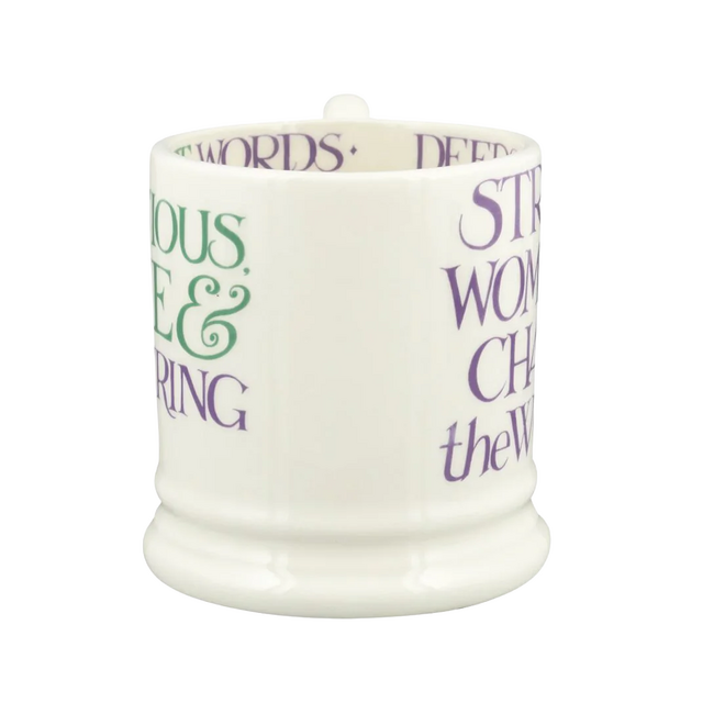 Purple Toast Change Our World 1/2 Pint Mug
