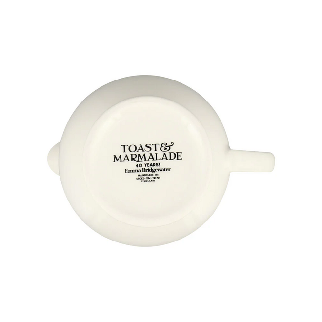 Black Toast Jersey Cream 1/2 Pint Jug