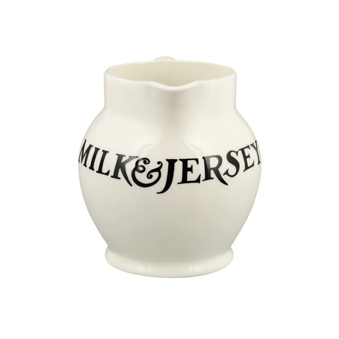 Black Toast Jersey Cream 1/2 Pint Jug