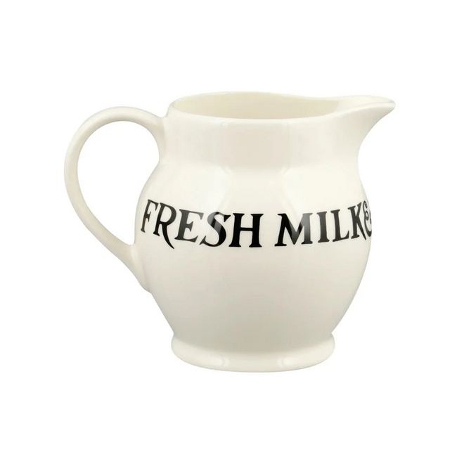 Black Toast Jersey Cream 1/2 Pint Jug