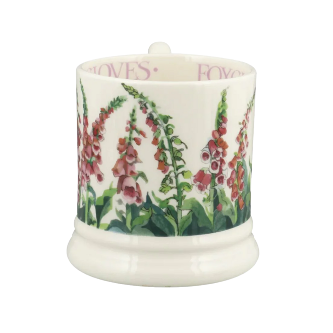 Flowers Foxgloves 1/2 Pint Mug