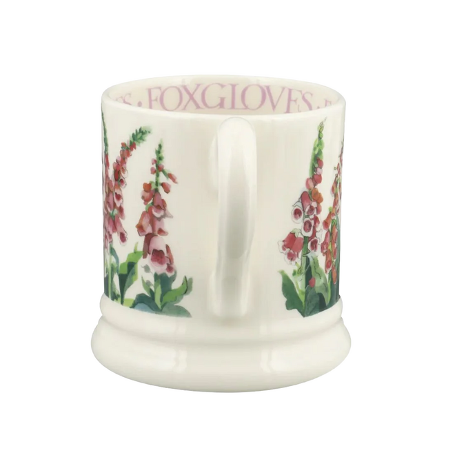 Flowers Foxgloves 1/2 Pint Mug