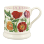 Flowers Poppy 1/2 Pint Mug