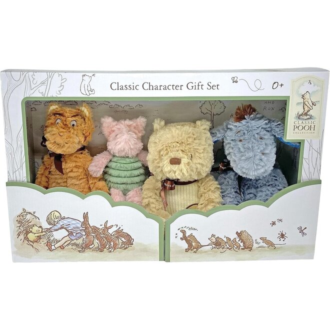 Classic Pooh Deluxe Collectible Plush Set