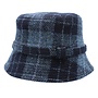 Ashkirk Harris Tweed Ladies Bucket Hat Graphite