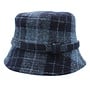 Harris Tweed Graphite Ashkirk Bucket Hat