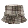 Ashkirk Harris Tweed Ladies Bucket Hat Oat