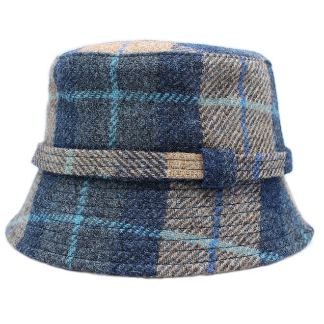 Harris Tweed Shoreline Ashkirk Bucket Hat