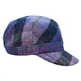 Rhona Harris Tweed Cadet Cap Lilac