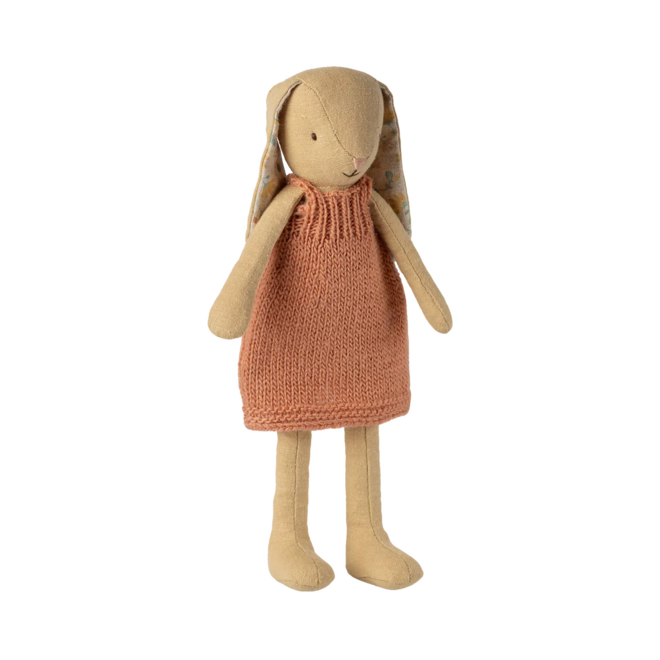 Bunny, Size 2 - Cream Yellow, Knitted Dress