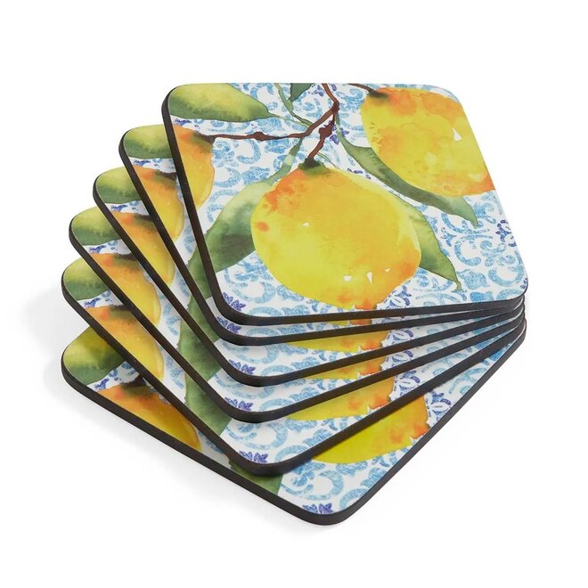 Amalfi Lemons Coasters