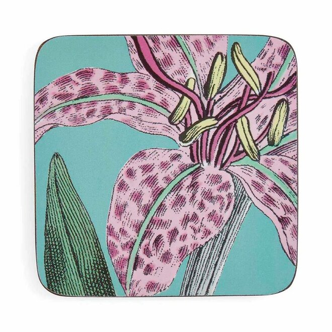Pimpernel Botanic Garden Flora & Fauna Coasters