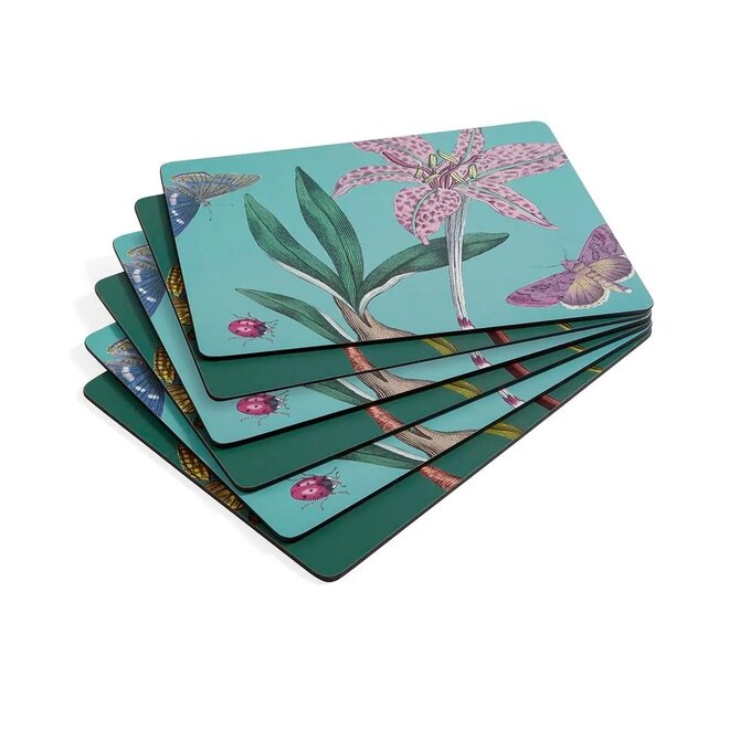 Pimpernel Botanic Garden Flora & Fauna Placemats
