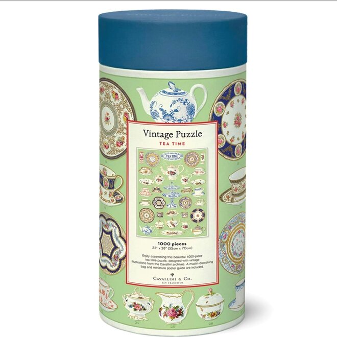 Tea Time 1,000 Piece Puzzle