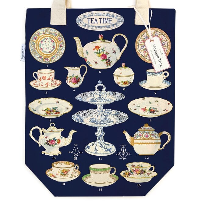 Tea Time Tote Bag