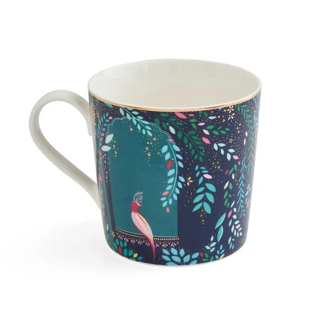 Sara Miller India Giraffe's Courtyard Mug