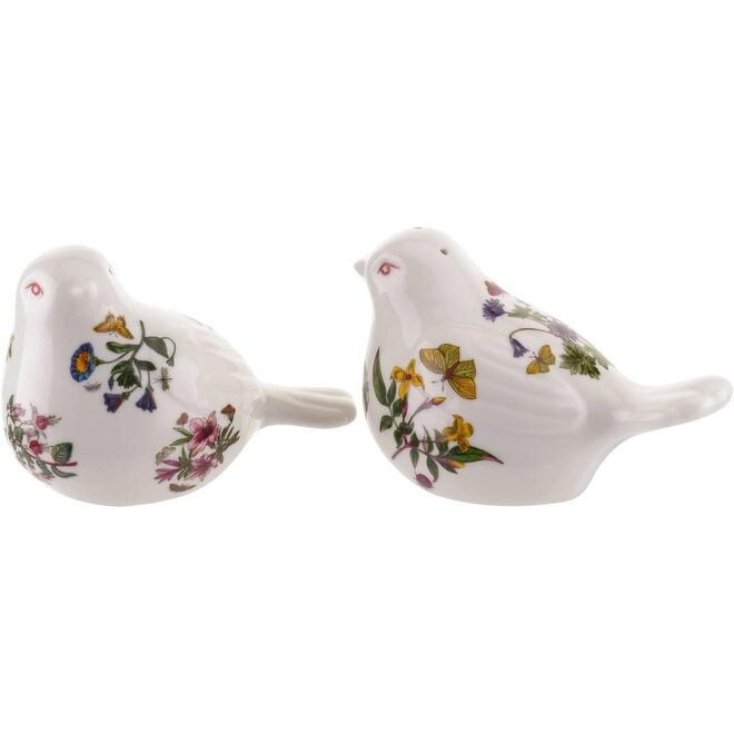 Botanic Garden Bird Salt & Pepper Shakers